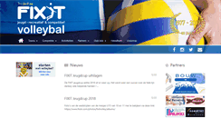 Desktop Screenshot of fixit-volley.be